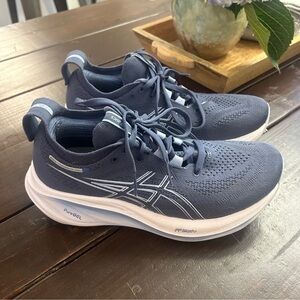ASICS Deep Blue Athletic Sneakers